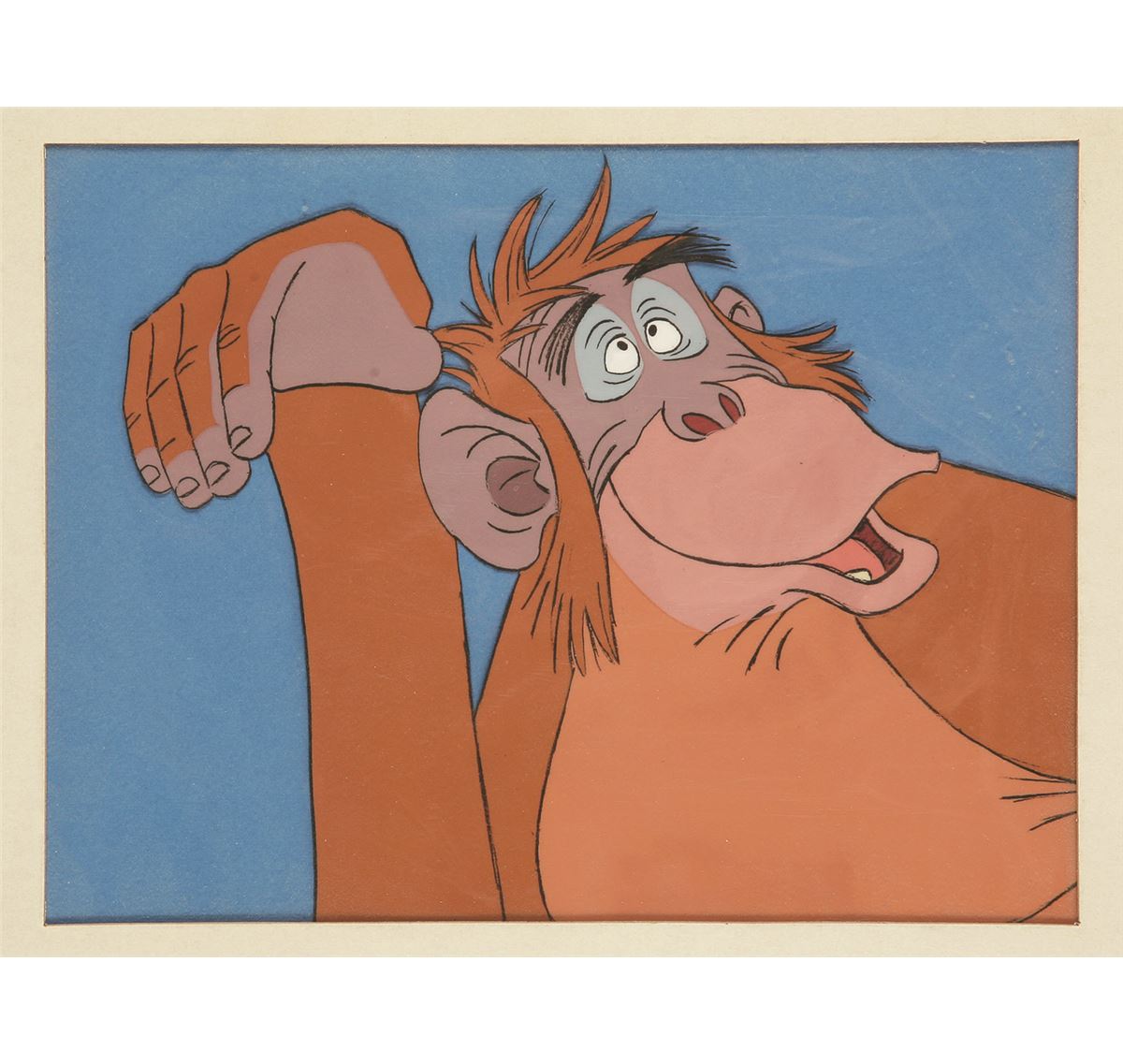 Original Production Cel Of King Louie From The Jungle Book