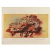 Image 1 : John Hench signed Limited Edition "Astrojets In Tomorrowland" Lithograph. 11"x14" excellent conditio