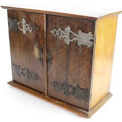 Arts and Crafts double door cabinet