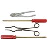 Image 1 : Collection of 4 old mining tool from