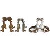 Image 1 : Collection of 3 pair spurs includes