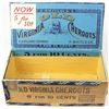 Early cigar box from Hearst Mercantile