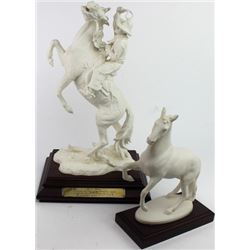 Collection of 2 porcelain sculptures