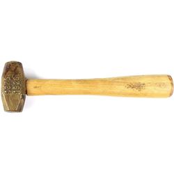 Golden Jubilee brass hammer 1876-1926