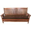 Image 1 : Fine Mission Arts and Crafts couch or settle,