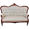 Image 1 : Fine Victorian walnut settee C. 1880's