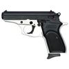 Image 1 : *NEW* BERSA THUNDER DA/SA 380 ACP 3.5" 7+1 Syn Grip Nickel/Blk Slide 091664903820