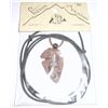 Image 1 : INDIAN MOUNTAIN ARROWHEAD NECKLACE