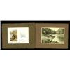 Image 1 : [PHOTO ALBUM]. An oblong photo album containing 6 silver prints of J. Hughes-Parry on a fishing e...