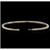 Image 3 : 0.78ctw Diamond Bangle Bracelet - 14KT Yellow Gold