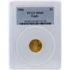 Image 1 : 2006 PCGS Graded MS69 $5 American Eagle Gold Coin