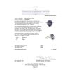 Image 4 : 4.81ct Tanzanite and Diamond Ring - 14KT White Gold
