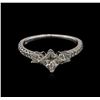 Image 1 : 1.14ctw Diamond Ring - 14KT White Gold