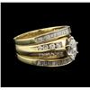 Image 2 : 1.51ctw Diamond Wedding Ring Set - 14KT Yellow Gold