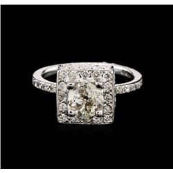 1.80ctw Diamond Ring - 14KT White Gold