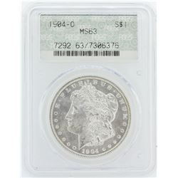 1904-O PCGS MS63 Morgan Silver Dollar