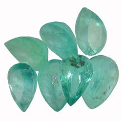 4.9ctw Pear Mixed Emerald Parcel