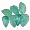 Image 1 : 4.9ctw Pear Mixed Emerald Parcel