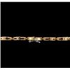 Image 3 : 22.10ctw Ruby and Diamond Necklace - 18KT Two-Tone Gold