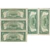 Image 2 : 1934 $5 Silver Certificate Currency Lot of 5