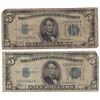 Image 1 : 1934 $5 Bill Currency Lot of 2