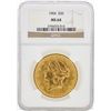 Image 1 : 1904 NGC MS64 $20 Liberty Head Double Eagle Gold Coin