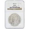 Image 1 : 1886 NGC MS63 Morgan Silver Dollar