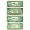 Image 2 : 1935 $1 Silver Certificate Lot of 4 Assorted Bills
