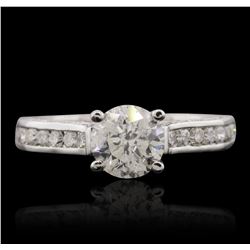 14KT White Gold 1.53ctw Diamond Ring