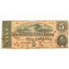 Image 1 : $5 1864 Richmond Virginia Confederate States of America Bank Note