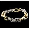 Image 1 : 14KT Two-Tone Gold Bracelet