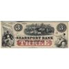 Image 1 : 1800's $3 The Searsport Bank Maine Obsolete Currency Note