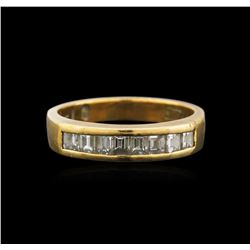 18KT Yellow Gold 0.25ctw Diamond Ring