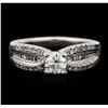 Image 1 : Silver 0.75ctw Diamond Ring