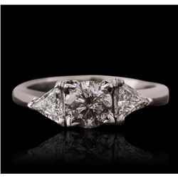 Platinum 1.82ctw Diamond Ring