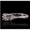 Image 2 : Platinum 1.82ctw Diamond Ring