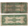 Image 2 : 1923 $1 Large Silver Certificate Speelman / White Notes Lot of 2