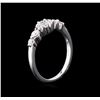 Image 3 : 0.75ctw Diamond Ring - 14KT White Gold
