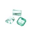 Image 1 : 3.09cts. Natural Emerald Cut Emerald Parcel