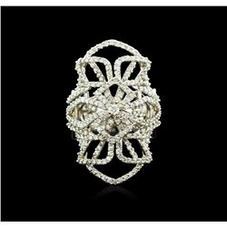 14KT White Gold 1.11ctw Diamond Ring