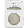 Image 1 : 1886 NGC MS63 Morgan Silver Dollar