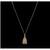 Image 1 : 22KT Yellow Gold Religious Pendant With Chain