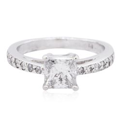 Platinum 1.43ctw Diamond Ring