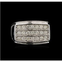 1.00ctw Diamond Ring - 14KT White Gold