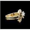 Image 2 : 0.56ctw Diamond Ring - 14KT Yellow Gold