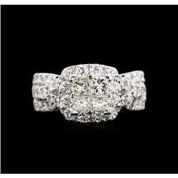 2.80ctw Diamond Ring - 14KT White Gold