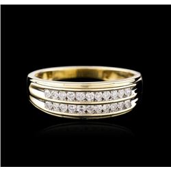 14KT Yellow Gold 0.50ctw Diamond Ring