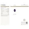 Image 4 : 14KT White Gold 11.66ct GIA Certified Tanzanite and Diamond Pendant With Chain