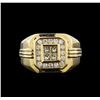 Image 1 : 1.00ctw Diamond Ring - 14KT Yellow Gold