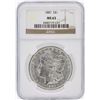 Image 1 : 1887 NGC MS63 Morgan Silver Dollar